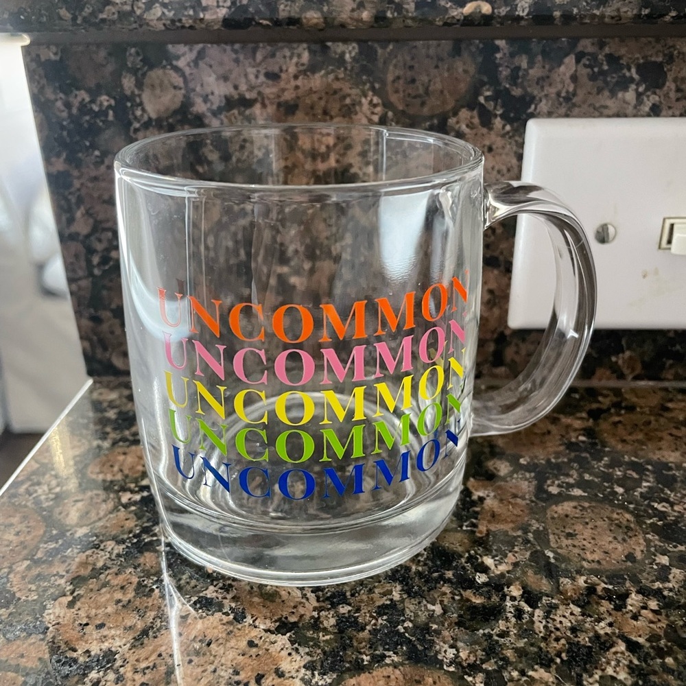 UNCOMMON JAMES Uncommon Coffee/Tea mug *glass*